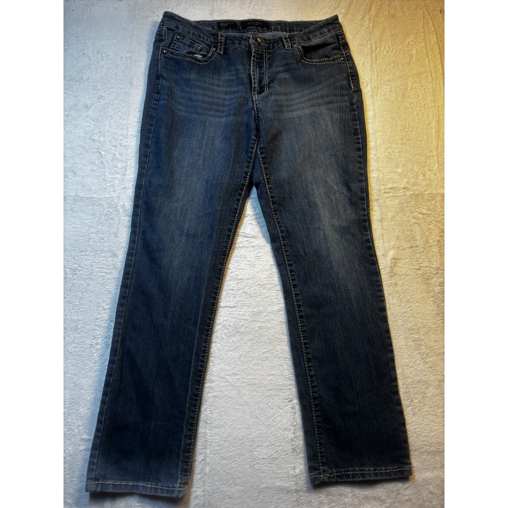 Nine West Jeans Women's Size 32/14 Date Night Fit Studded Pockets Missy